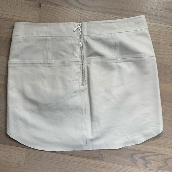 Karina Grimaldi Bone Leather Skirt - Picture 2 of 3